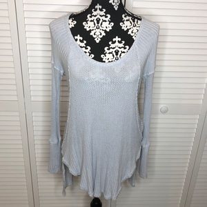 🐝Free People Ventura Thermal High Low Tunic Small